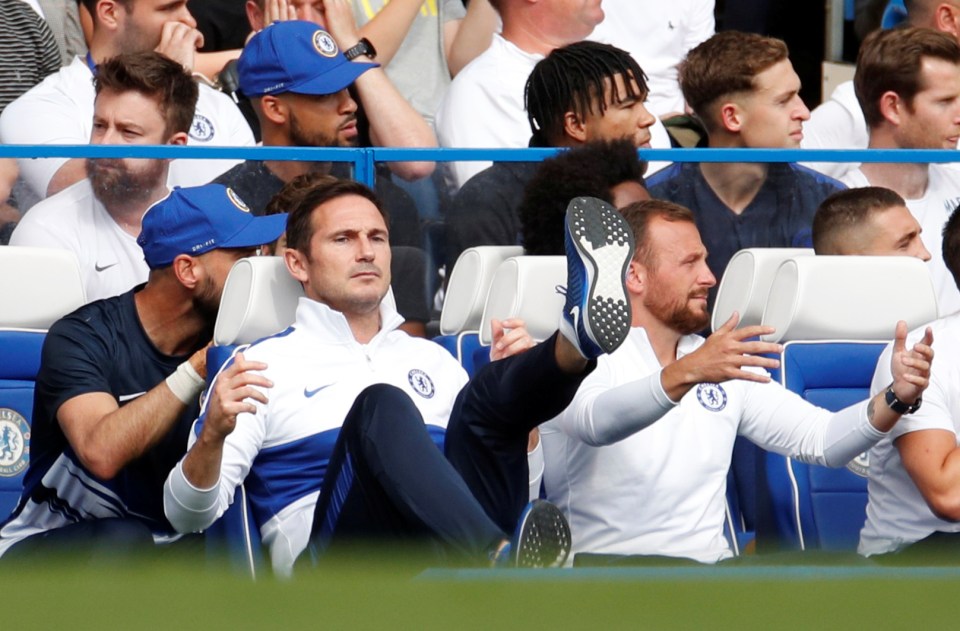  Frank Lampard was left still searching for his first win as Chelsea boss