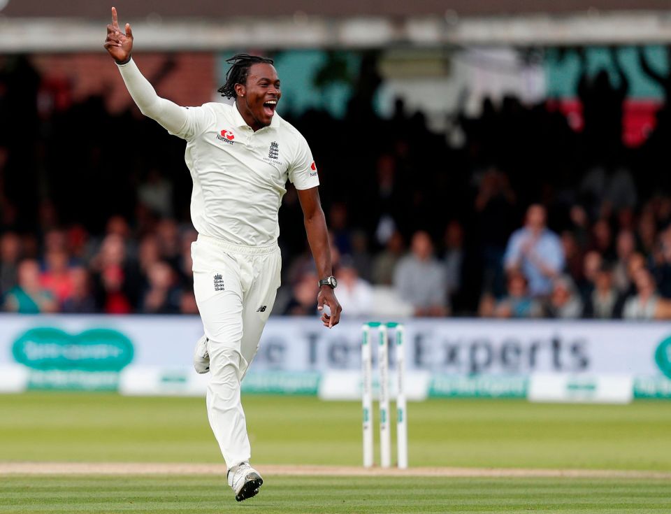  Jofra Archer was outstanding in his first Ashes test