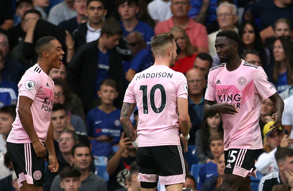  Wilfred Ndidi ruined Frank Lampard's Chelsea homecoming to claim a point for Leicester