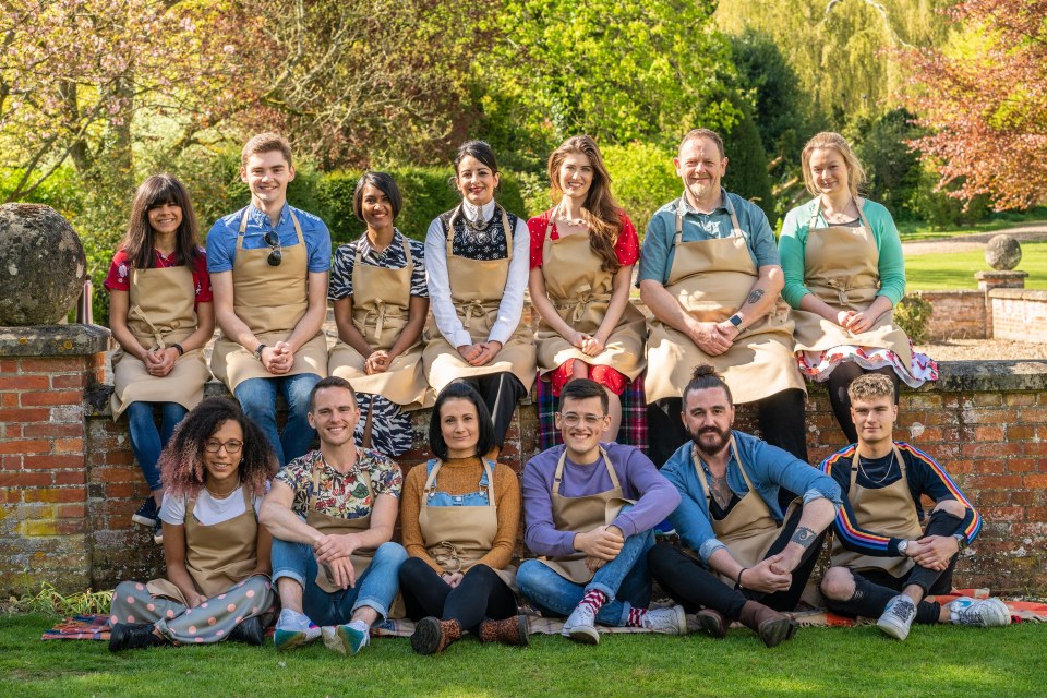  The Great British Bake Off 2019 contestants - with Henry, top row second from left