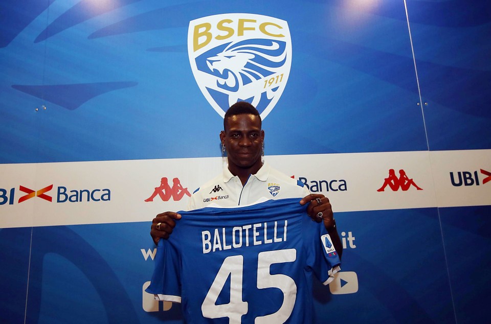  Mario Balotelli's mum is said to have cried upon hearing the news her son would sign for his hometown club Brescia