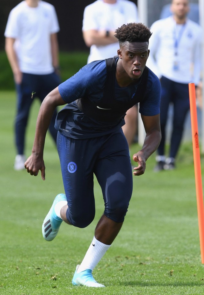 Callum Hudson-Odoi has returned to training