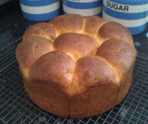  She posted him this neat brioche - and he loved it