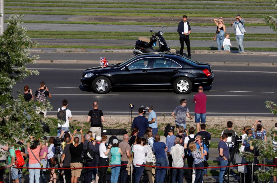  Boris' car arriving in Berlin this evening