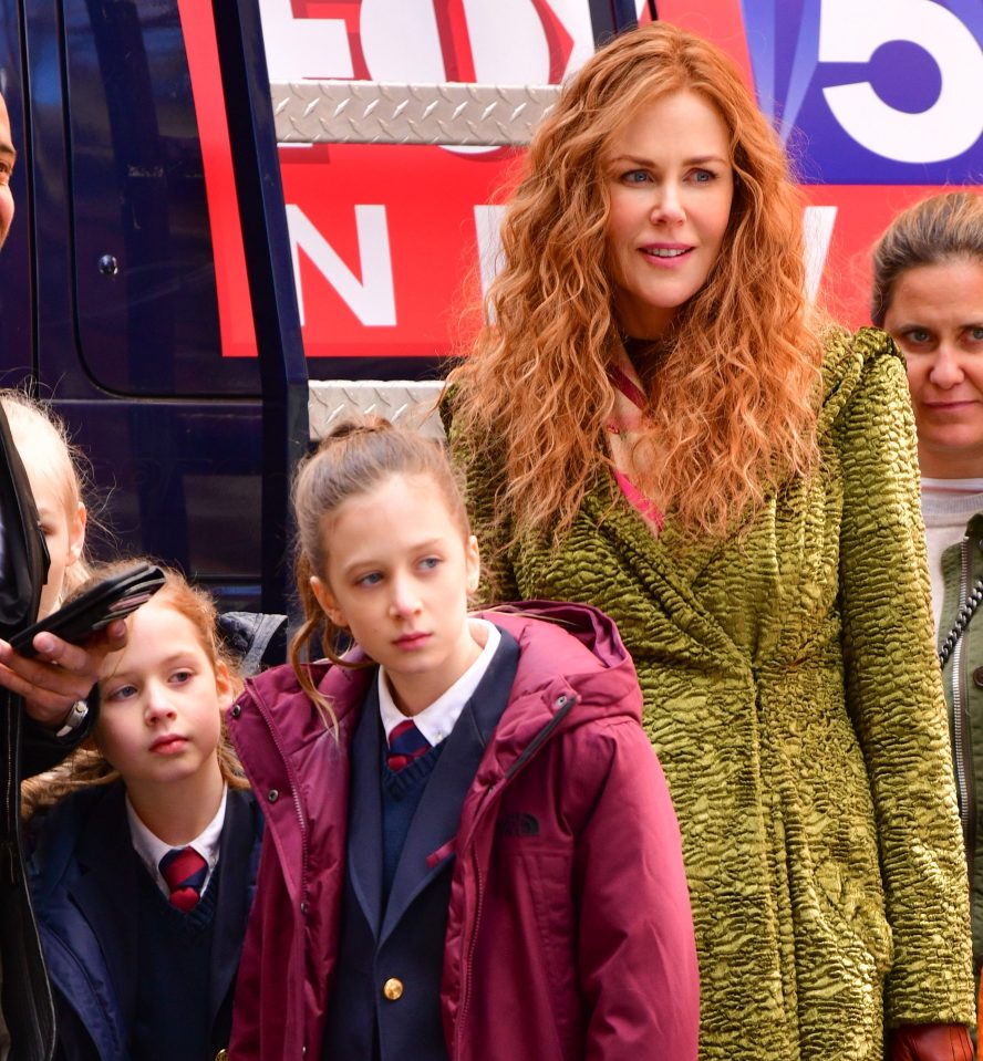  Nicole Kidman's daughter Sunday Rose, middle, also shares one of the rare names