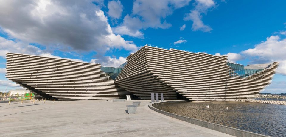  The V&A Dundee made the list after opening last year