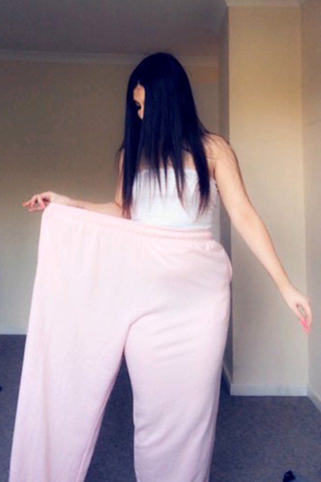  Sophie Newport, 18, likened the baggy trousers to a "giant condom"