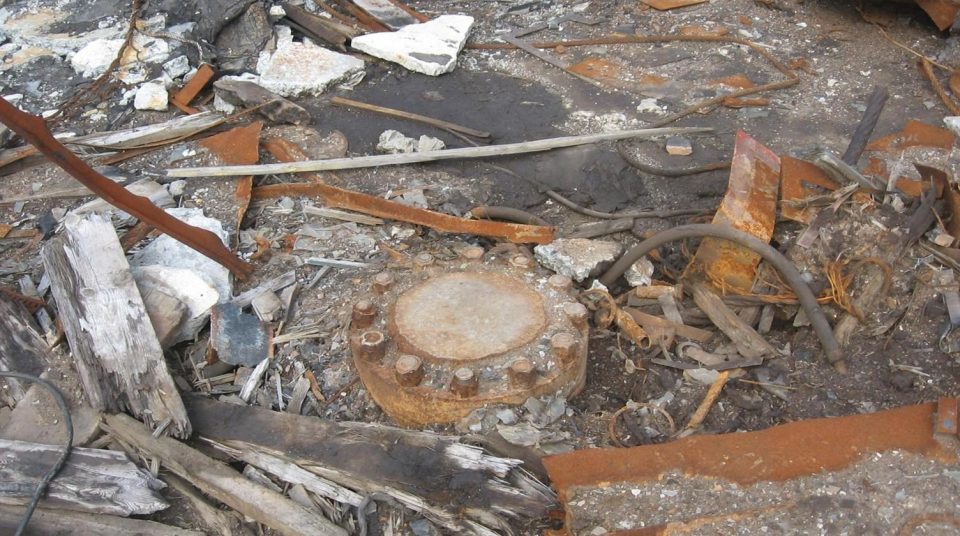  The Kola Superdeep Borehole can still be visited today and is hidden underneath this rusty lid