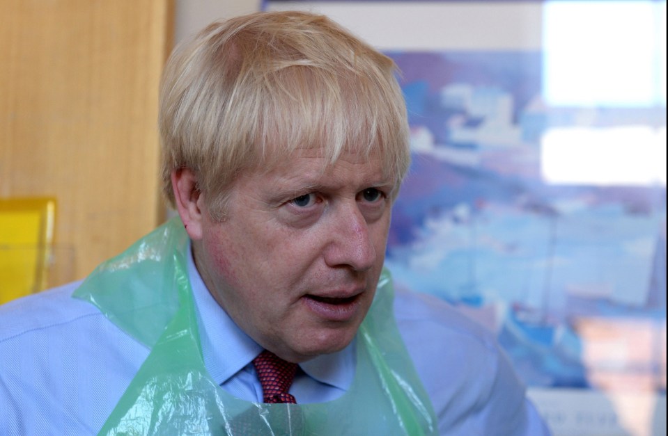 Boris warned illegal immigrants trying to cross into the UK that they would be sent back to Europe