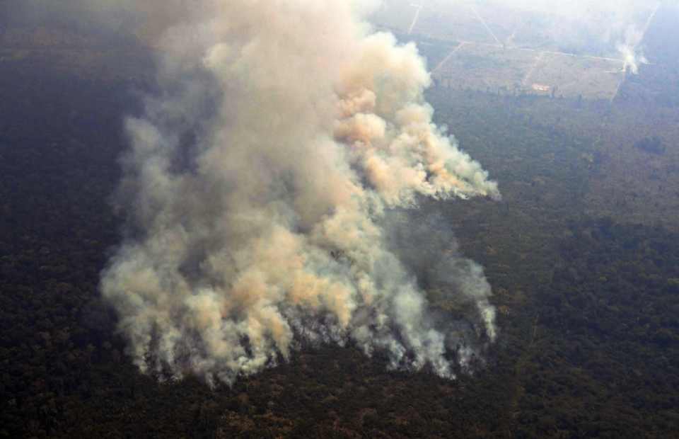  The Amazon fires have sparked international criticism of Brazil President Jair Bolsonaro's handling of the destruction of the rainforest