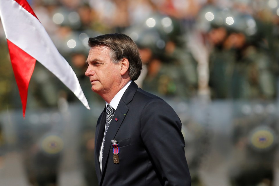  Bolsonaro had said he will send in the troops to tackle the Amazon fires