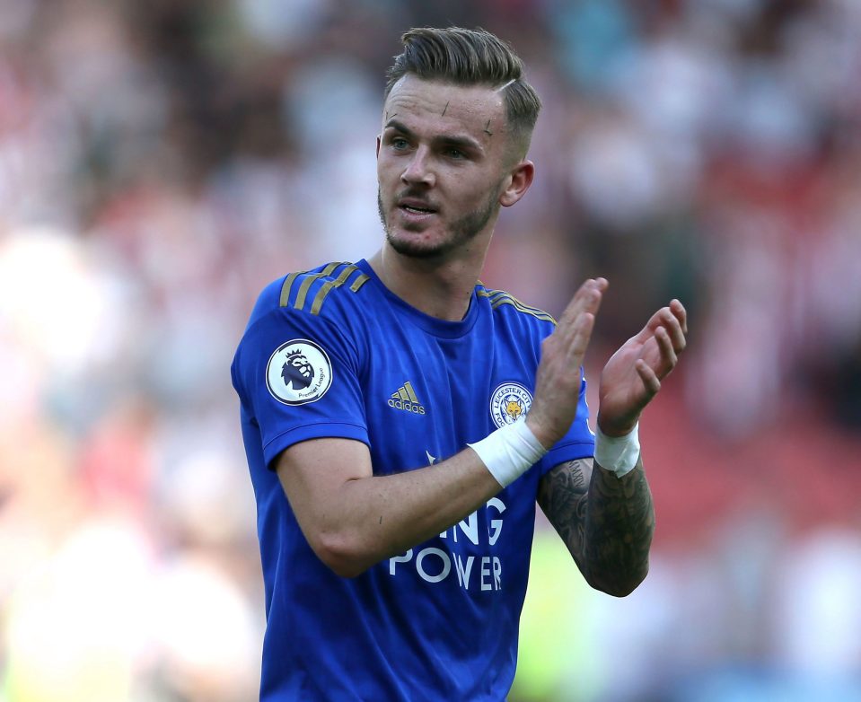  Leicester star James Maddison is wanted by Manchester United in January