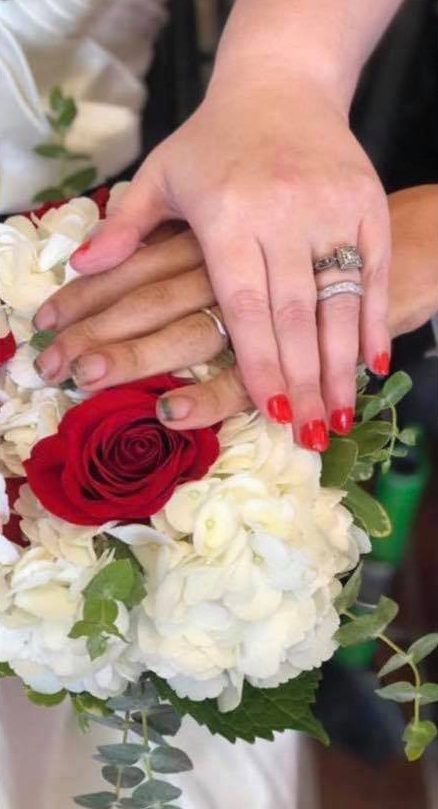  People are horrified over the state of the groom's nails