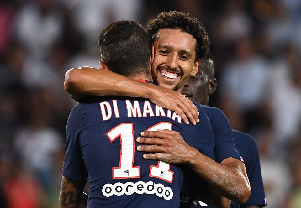  Di Maria bagged another assist as Marquinhos converted from a corner with a bullet header