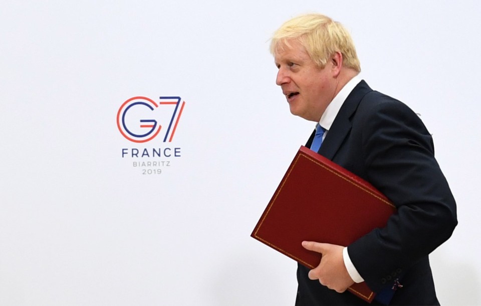  Boris impressed EU leaders at the G7 summit last weekend