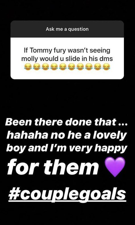  Lauren was complimentary of Tommy's romance with Molly-Mae Hague