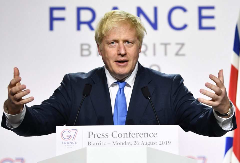  Boris Johnson has been warned that he will face a backlash if he insists on pushing through Theresa May's Withdrawal Agreement