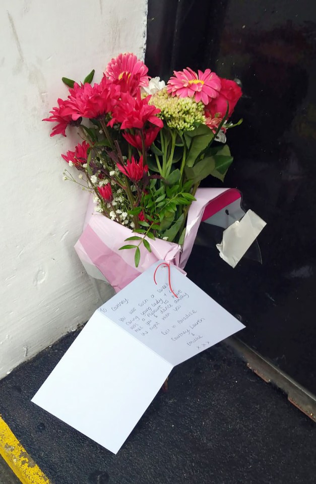  Tributes were left to the young woman after the tragedy at The Warehouse