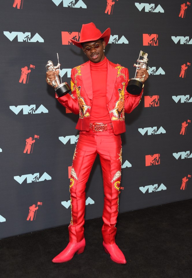  The star picked up two awards at the 2019 Video Music Awards for Old Town Road