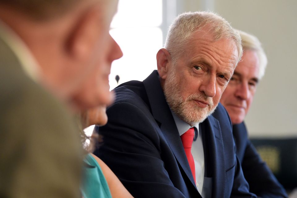  Labour leader Jeremy Corbyn demanded a meeting with The Queen as his MPs called for a general strike