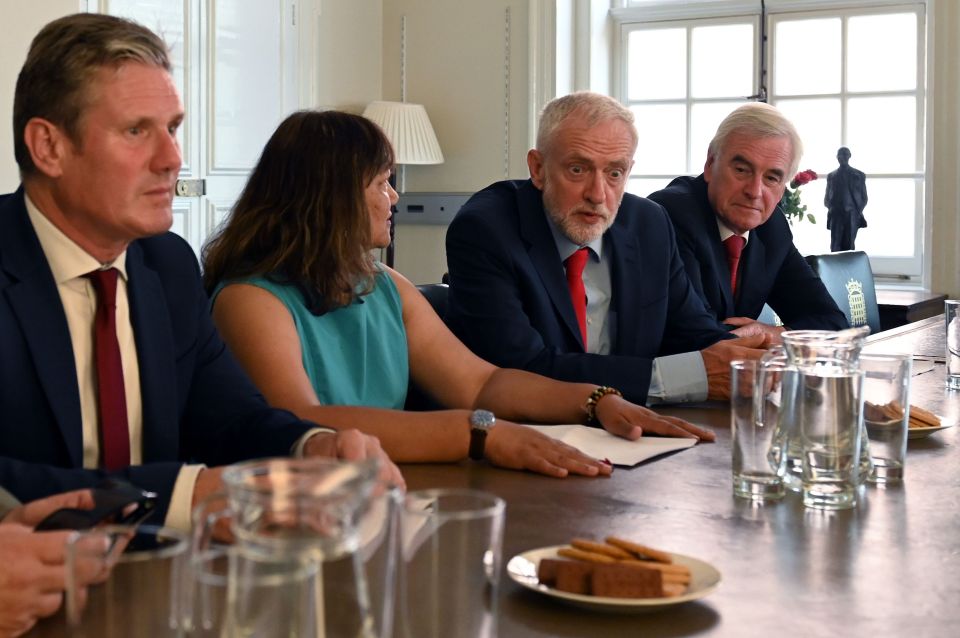  Jeremy Corbyn is under pressure to bring a vote of confidence forward earlier instead