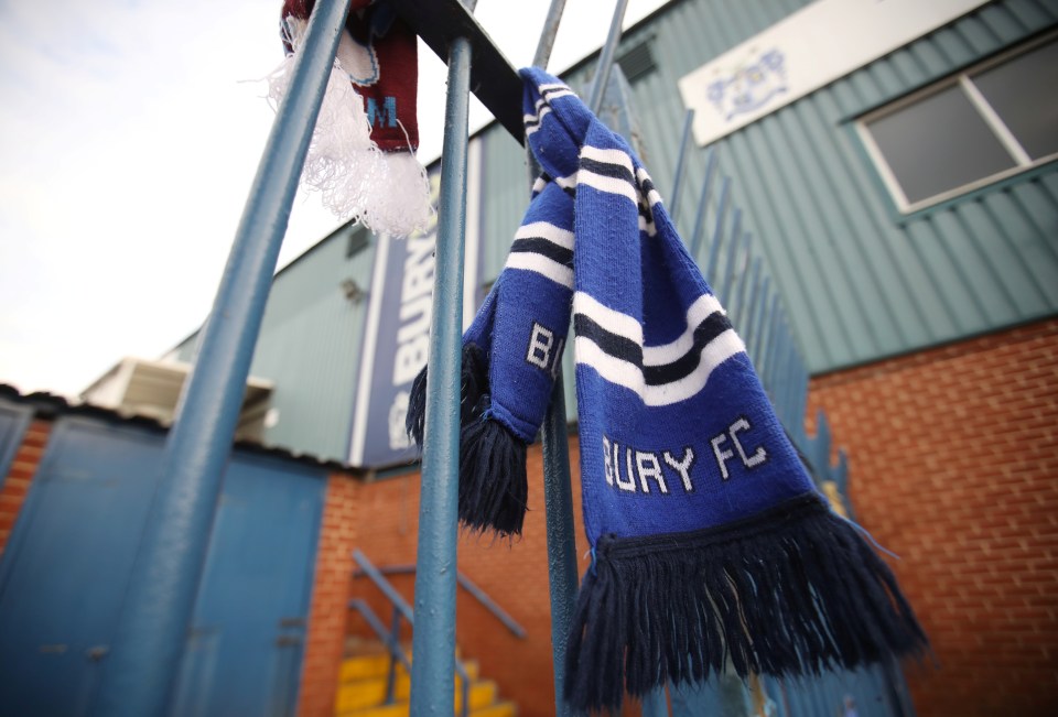  The club are out of the Football League after 125 years