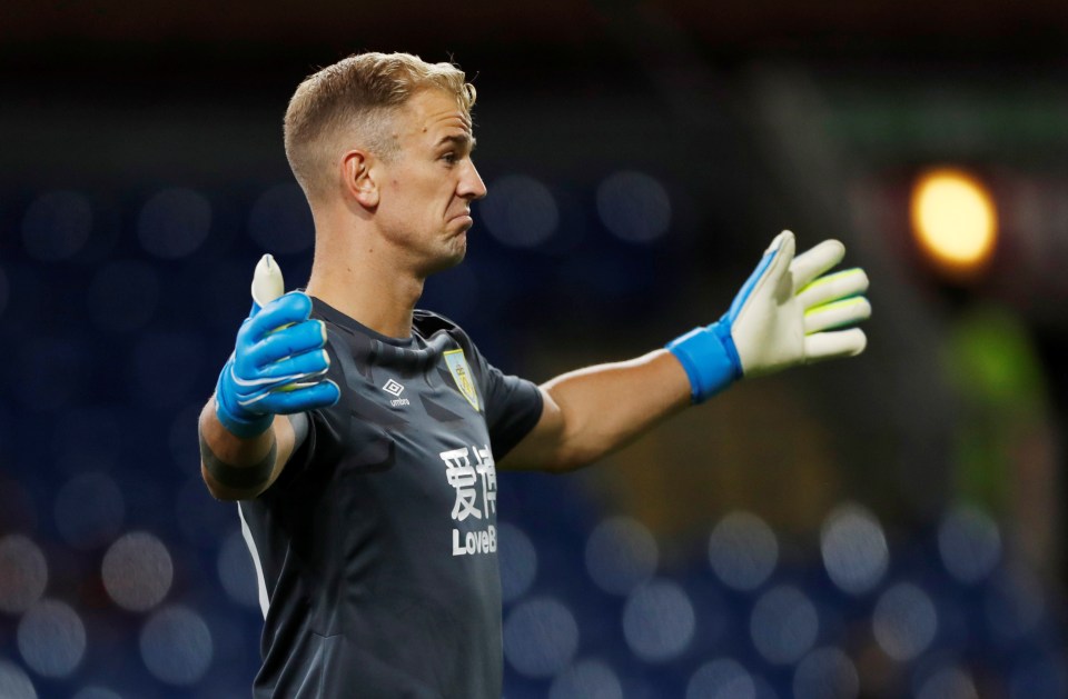  Burnley keeper Joe Hart conceded three goals from four shots against Sunderland