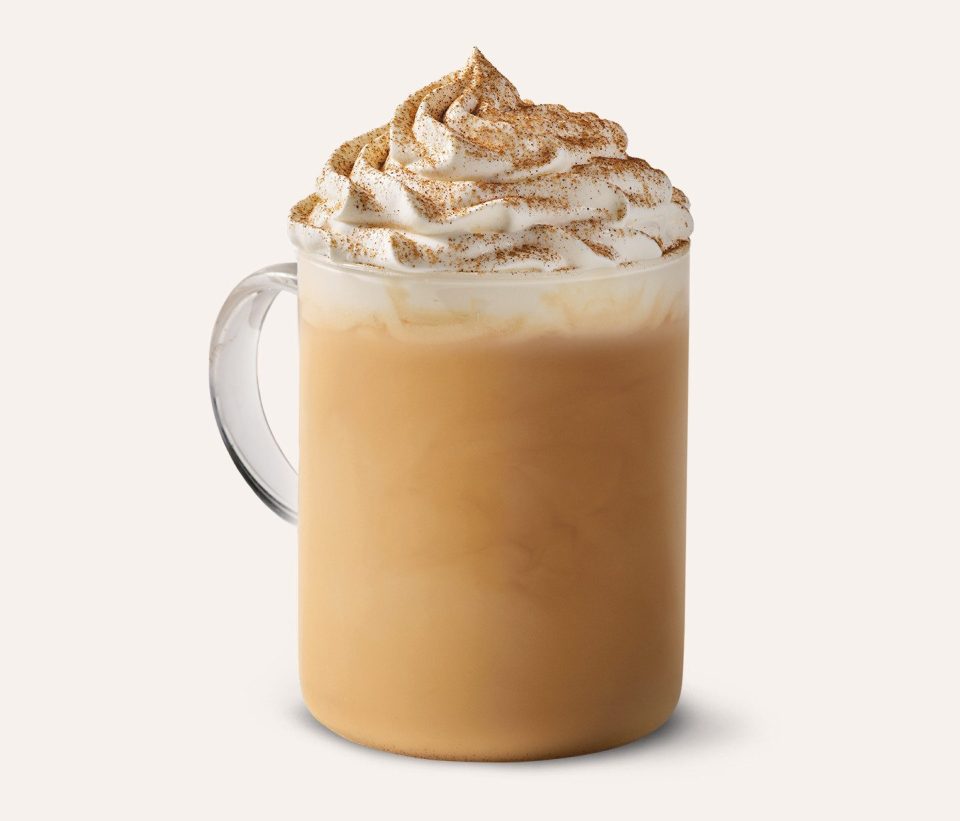  Starbucks' pumpkin spice latte is back in stores from next week