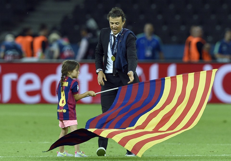  Luis Enrique confirmed the heartbreaking news with a statement on Twitter