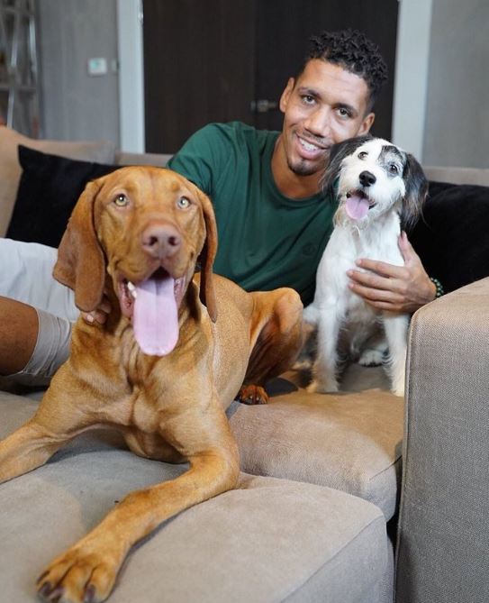  Dog-lover Smalling should have no problem settling into Italian life with pasta being completely vegan