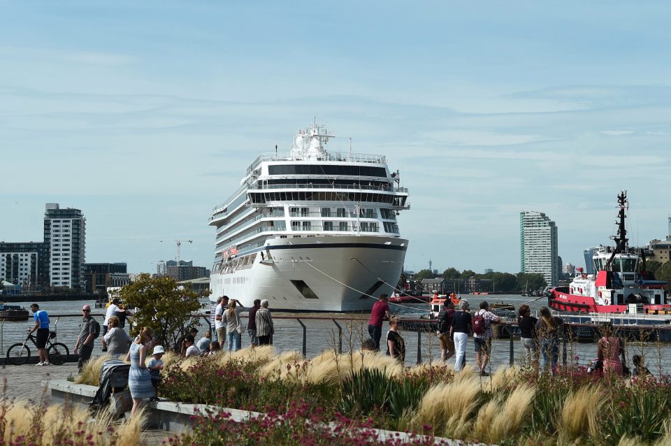  The ship is about to set sail from London with 100,000 bottles of champers on board