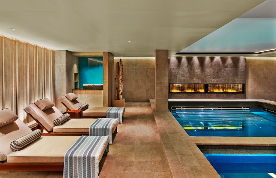  Guests can indulge in the ultimate in luxury with multiple pools and spas on board