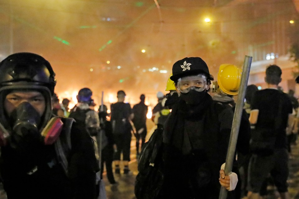  But the activists are determined to fight for Hong Kong's freedom