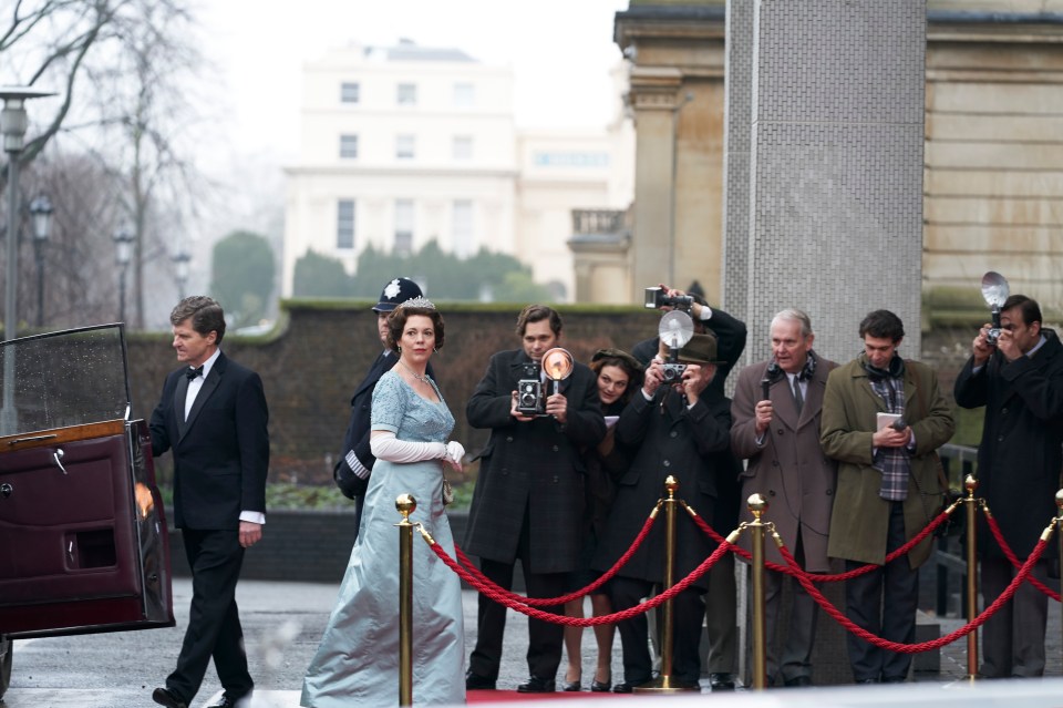  The Crown introducing Olivia Colman as the new Queen