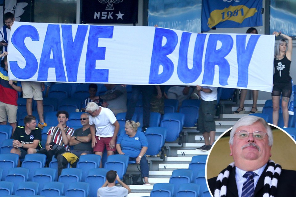  Former Port Vale owner Norman Smurthwaite is keen to buy Bury