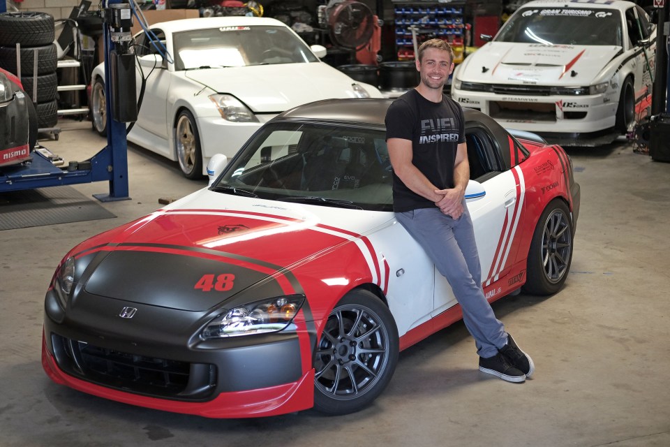  Cody Walker shares his brother's love of cars