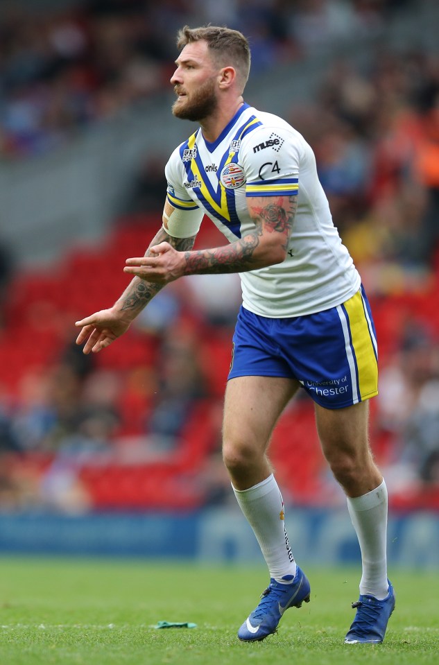  Daryl Clark is getting ready to face Warrington team-mate Ben Murdoch-Masila for Great Britain