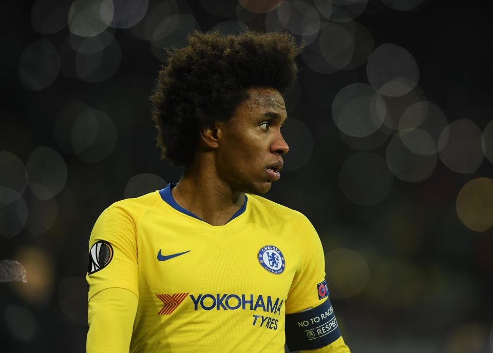  Willian is set to hand Frank Lampard a big boost ahead of the Super Cup Final