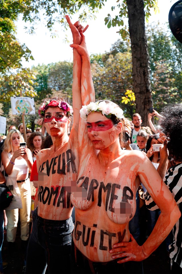  Paris was only one of the cities that saw protests today