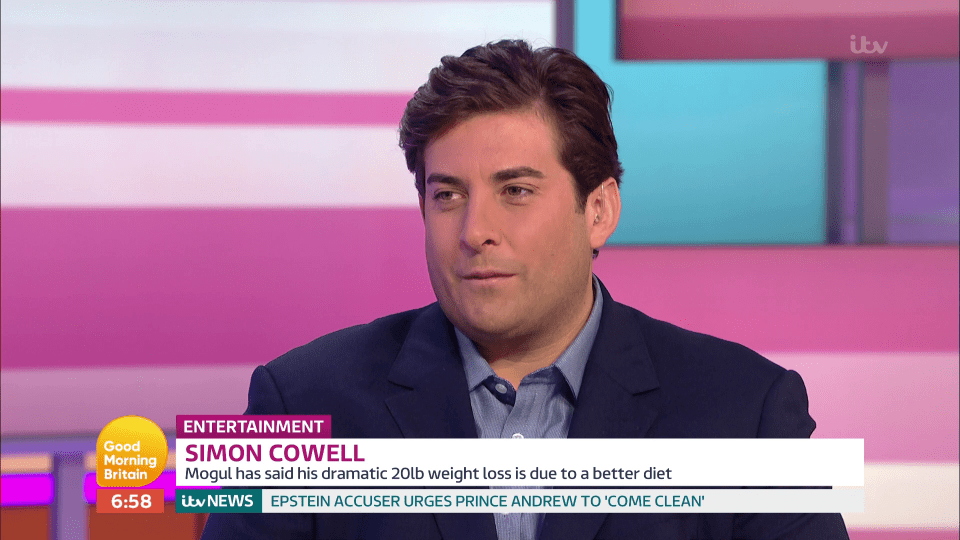  Arg was on the show as a guest showbiz correspondent but ended up talking about his own weight issues