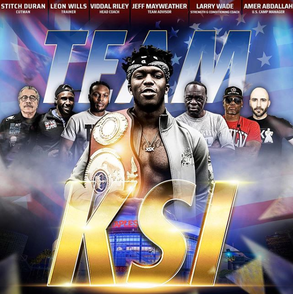  KSI has revealed his training team ahead of his rematch against Logan Paul