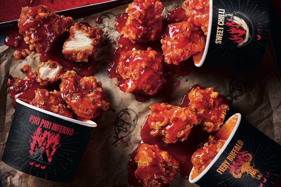  If you love spice then you'll probably want to head down to your nearest KFC