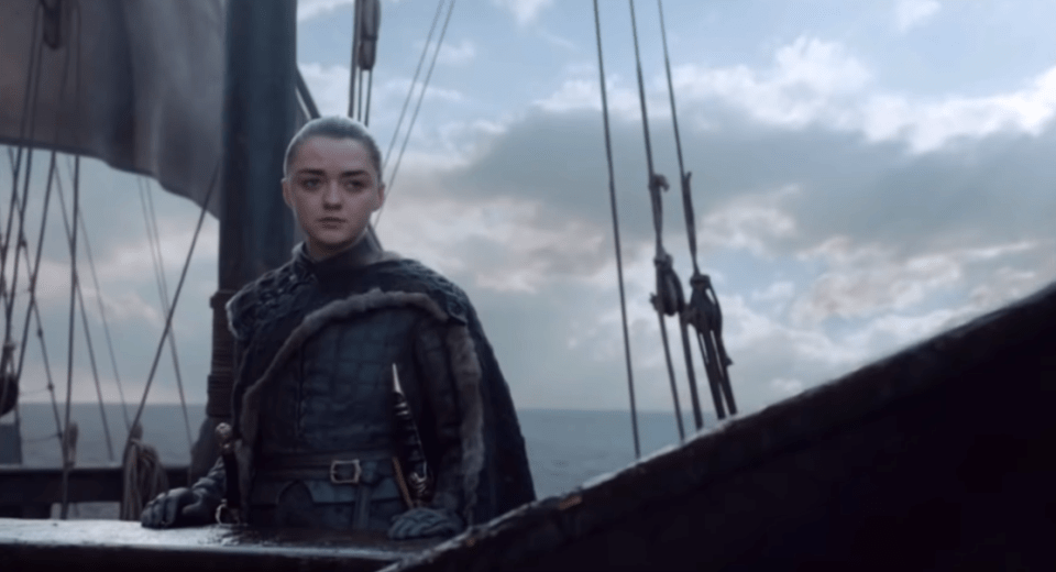  Arya sailed West of Westeros in the last episode of Game of Thrones - but what was there?