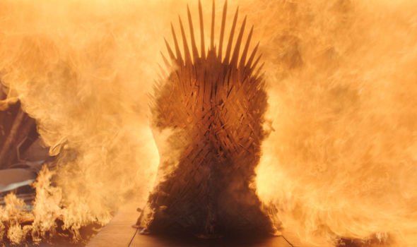  The Iron Throne was destroyed by Daenerys' dragon