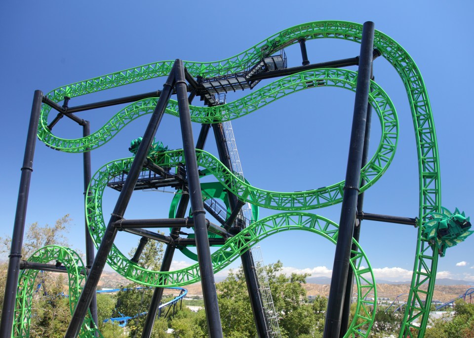  The ride is taking over from the now-closed Green Lantern ride in the US