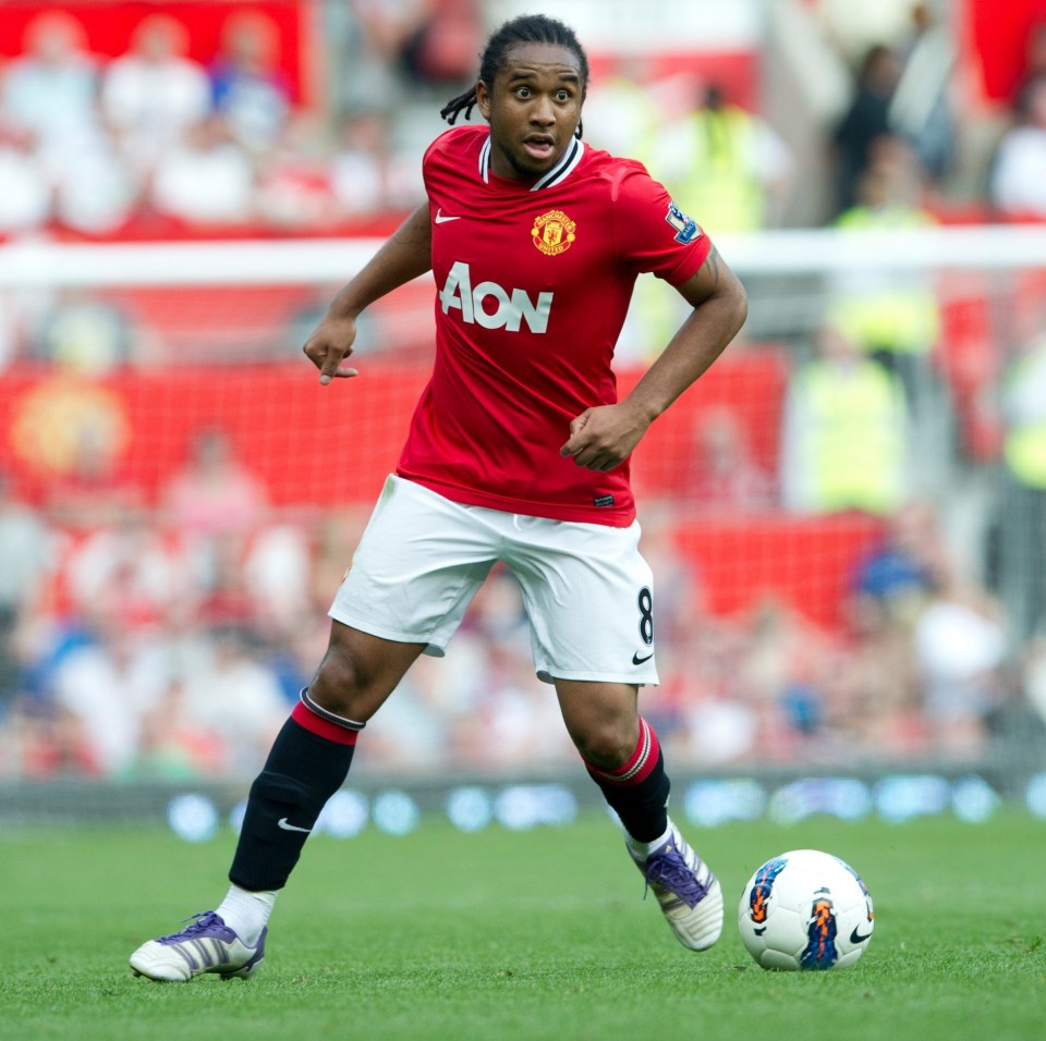 Anderson was a fan favourite in his early years at United