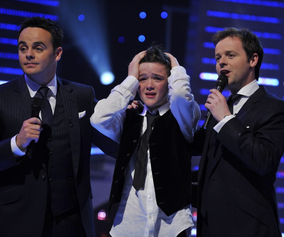  The star with Ant and Dec on Britain's Got Talent's second series in 2008