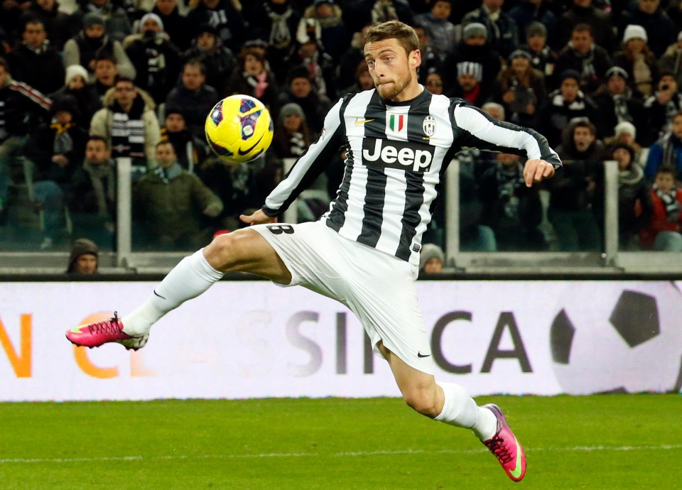 Marchisio was given a hero’s send off by Juve fans