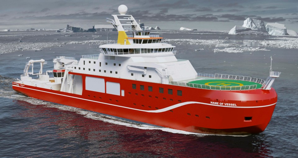 The public voted to call the ship Boaty McBoatface – but a submarine on board will bear the name 