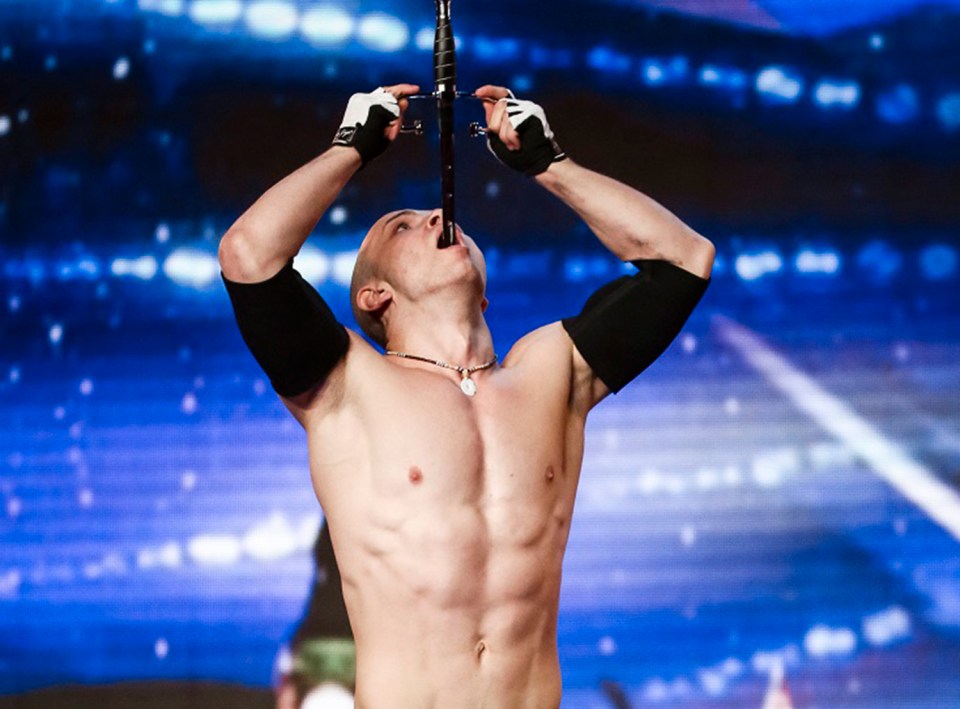  Alexandr ‘Alex’ Magala has previously won Russia's Got Talent